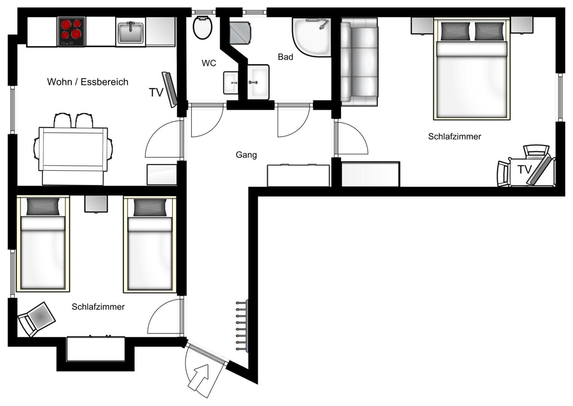 Appartements Rudigier Gaschurn Exterior foto